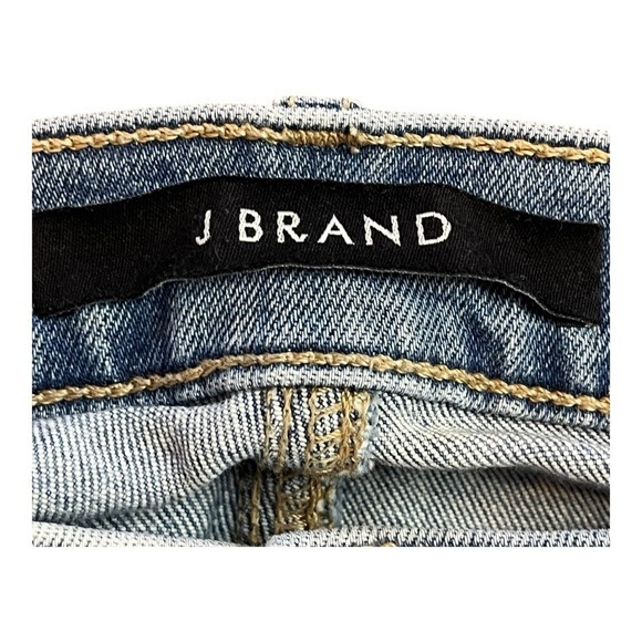 J Brand Cropped Ellis Love Cat Light Blue Wash Ankle Jeans Women Size 26‎ - Picture 8 of 12